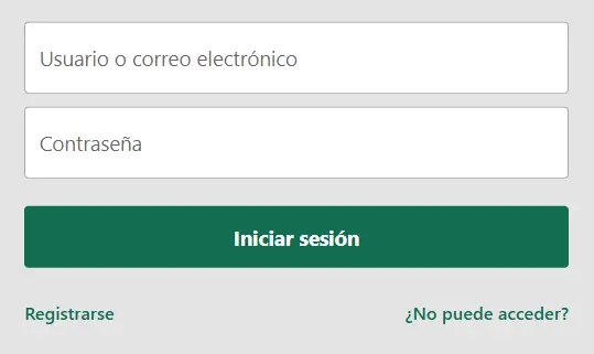Formulario de inscripción del sitio web