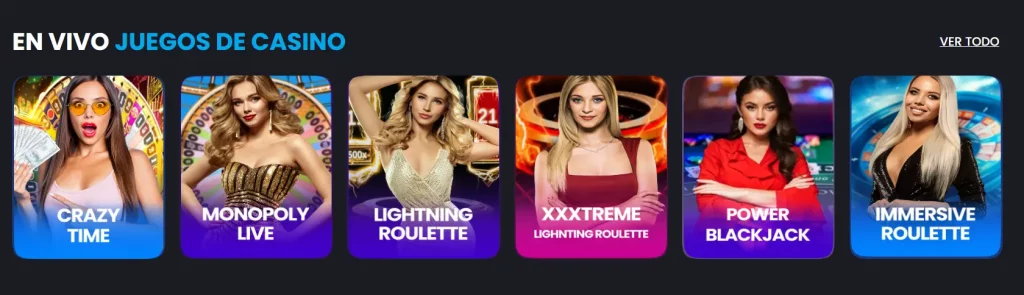 MyStake Casino en Vivo
